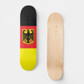 Skateboard Drapeau allemand (Recto)