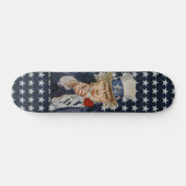 Skateboard Drapeau américain (Horz)