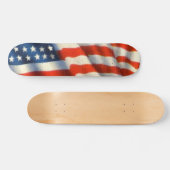 Skateboard Drapeau américain (Horz)