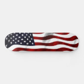 Skateboard Drapeau américain (Horz)