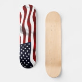 Skateboard Drapeau américain (Recto)