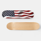 Skateboard Drapeau américain (Horz)
