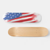 Skateboard Drapeau américain (Horz)