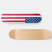Skateboard Drapeau américain (Horz)