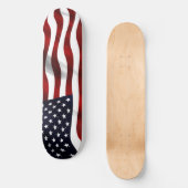 Skateboard Drapeau américain (Recto)