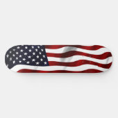 Skateboard Drapeau américain (Horz)