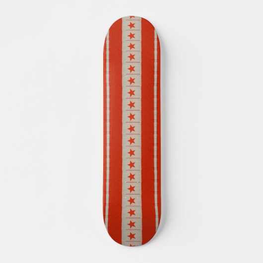 Skateboard Drapeau américain (Devant)