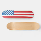 Skateboard Drapeau américain (Horz)