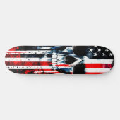 Skateboard Drapeau américain (Horz)