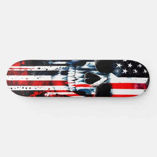 Skateboard Drapeau américain (Horz)