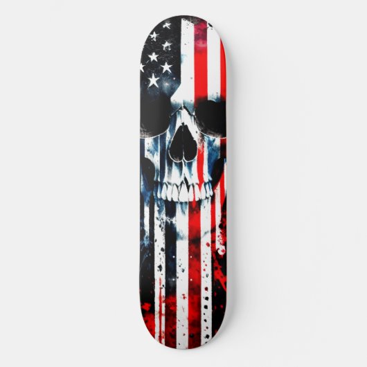 Skateboard Drapeau américain (Recto)