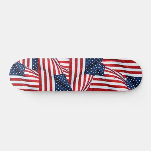 Skateboard Drapeau américain 2412 (Horz)