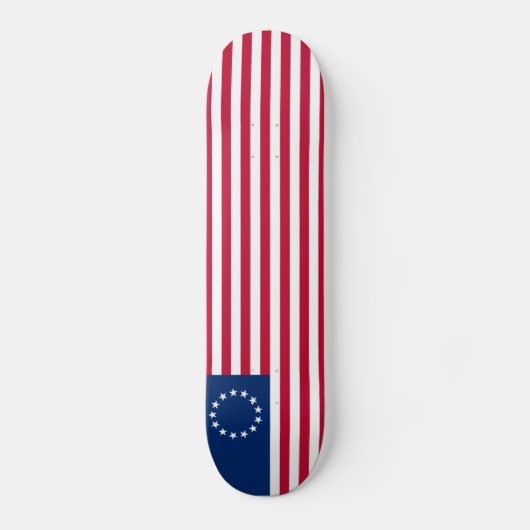 Skateboard Drapeau américain Betsy Ross (Recto)