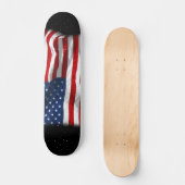 Skateboard Drapeau américain patriotique États-Unis (Recto)