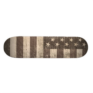 Skateboard Drapeau américain vintage - planche à roulettes