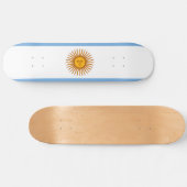 Skateboard Drapeau argentin (Horz)