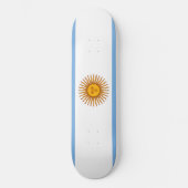 Skateboard Drapeau argentin (Recto)