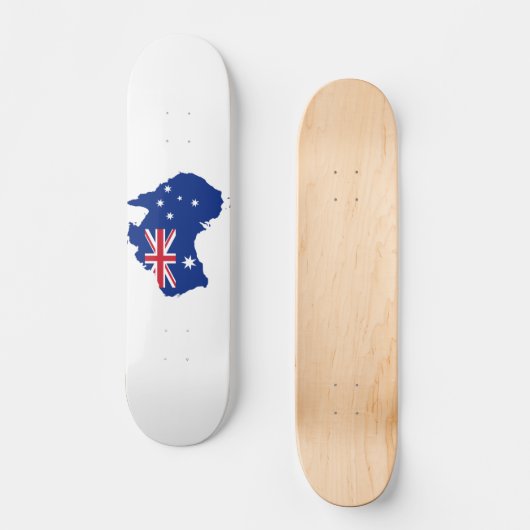 Skateboard Drapeau australien (Recto)