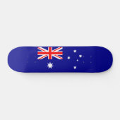 Skateboard Drapeau australien patriotique (Horz)