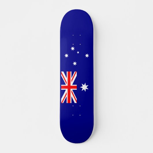 Skateboard Drapeau australien patriotique (Devant)