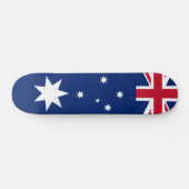 Skateboard Drapeau australien stylisé (Horz)