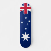 Skateboard Drapeau australien stylisé (Devant)