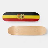 Skateboard Drapeau belge (Horz)