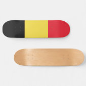 Skateboard Drapeau belge (Horz)
