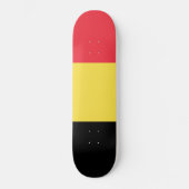 Skateboard Drapeau belge (Recto)