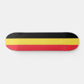 Skateboard Drapeau belge patriotique (Horz)