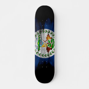 Skateboard Drapeau bélizien bracelet, drapeau national
