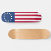 Skateboard Drapeau Betsy Ross (Horz)