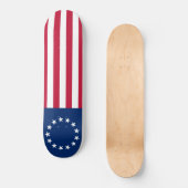 Skateboard Drapeau Betsy Ross (Recto)