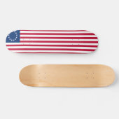 Skateboard Drapeau Betsy Ross Old Glory américain (Horz)