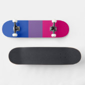 Skateboard Drapeau bisexuel (Horz)