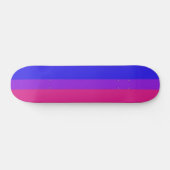 Skateboard Drapeau bisexuel de fierté de Falln (Horz)
