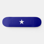Skateboard Drapeau bleu Bonnie (Horz)