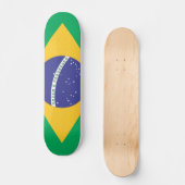 Skateboard Drapeau Brasil (Recto)