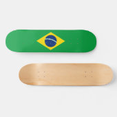Skateboard Drapeau Brésilien (Horz)