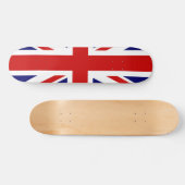 Skateboard Drapeau britannique (Horz)