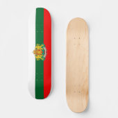 Skateboard Drapeau bulgare (Recto)