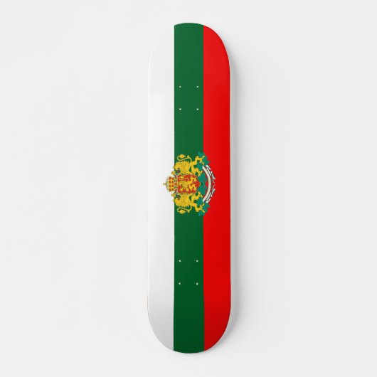 Skateboard Drapeau bulgare (Devant)