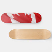 Skateboard Drapeau canadien (Horz)