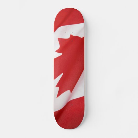 Skateboard Drapeau canadien (Recto)