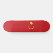 Skateboard Drapeau chinois (Horz)