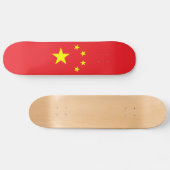 Skateboard Drapeau chinois (Horz)