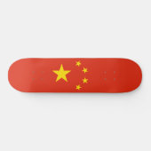 Skateboard Drapeau chinois (Chine) (Horz)