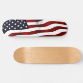 SKATEBOARD DRAPEAU CLASSIQUE AMÉRICAIN (Horz)
