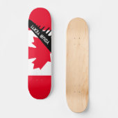 Skateboard Drapeau classique du Canada (Recto)