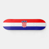 Skateboard Drapeau croate (Horz)
